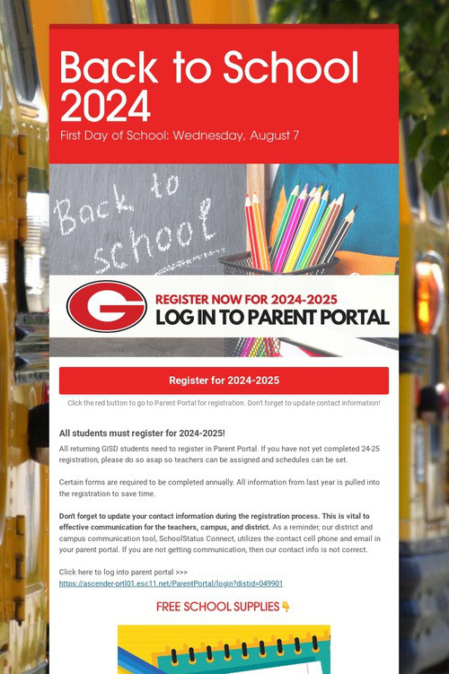 Back to School 2024