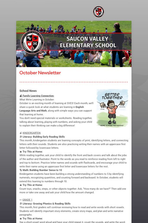 SVES Weekly Newsletter