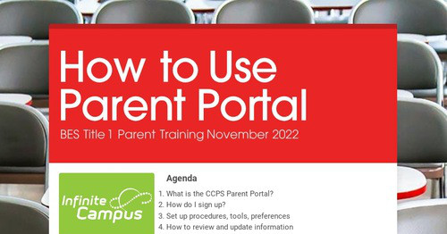 How to Use Parent Portal