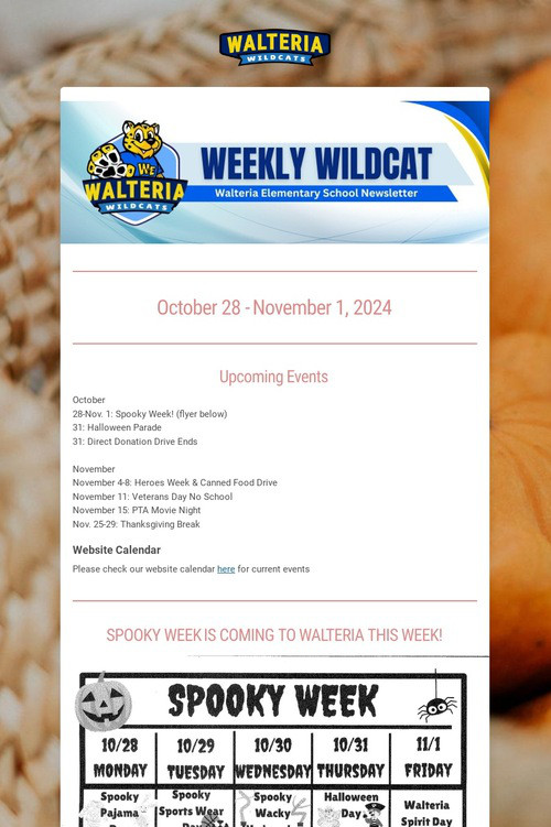 Weekly Wildcat