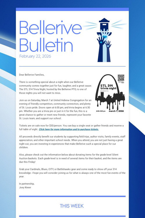 Bellerive Bulletin