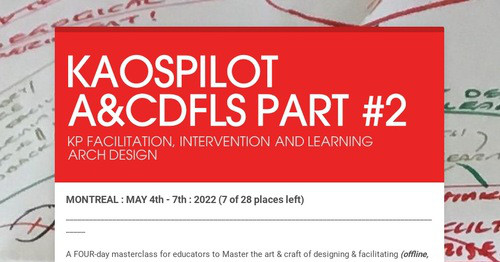 KAOSPILOT A&CDFLS PART #2