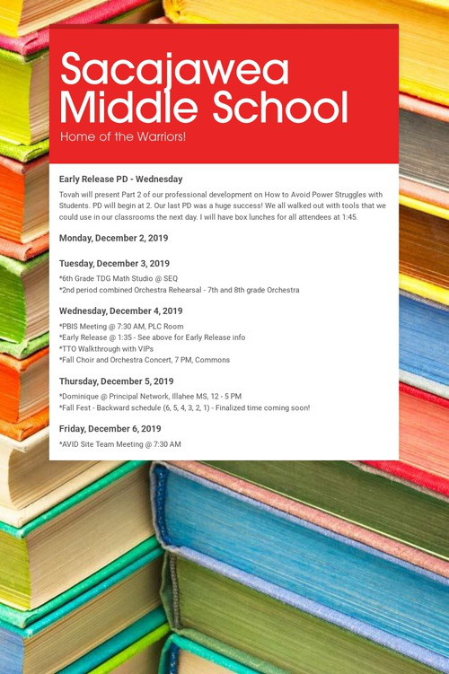 Sacajawea Middle School