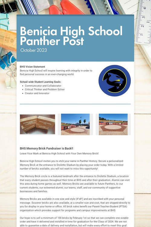 Benicia High School Panther Post