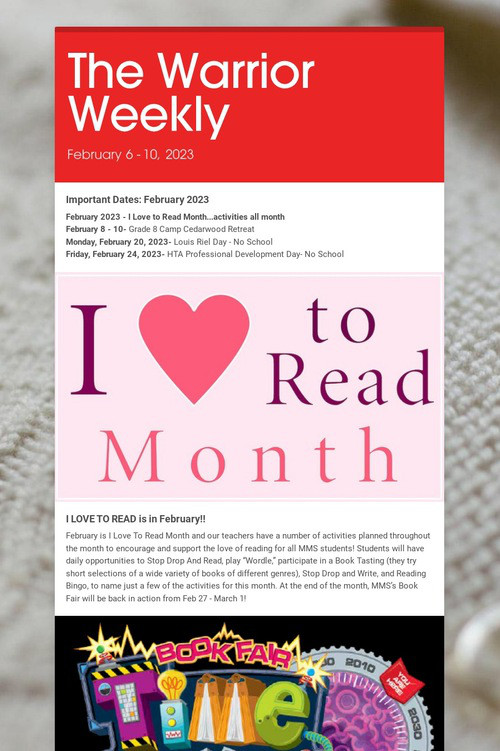 The Warrior Weekly