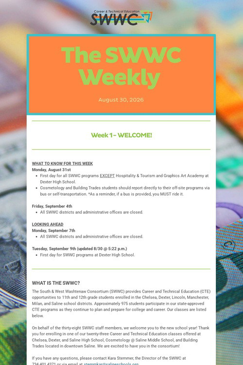 The SWWC Weekly