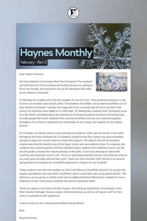 Haynes Monthly