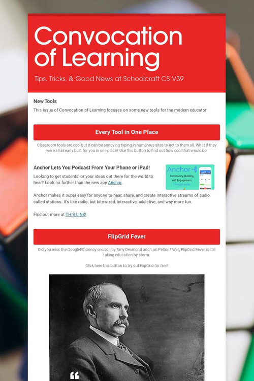 Convocation of Learning