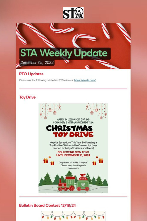STA Weekly Update