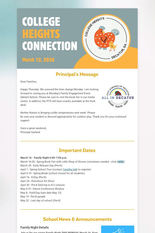 College Heights Connection