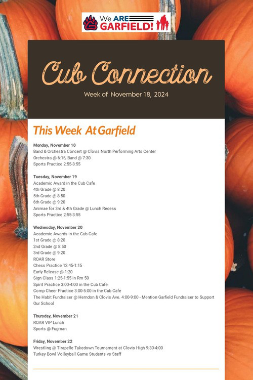 Cub Connection