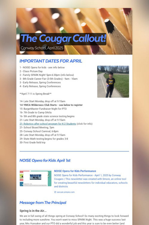 The Cougar Callout!