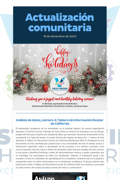 Actualización comunitaria