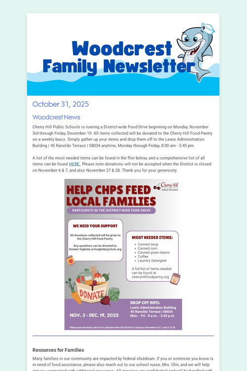 Family Newsletter