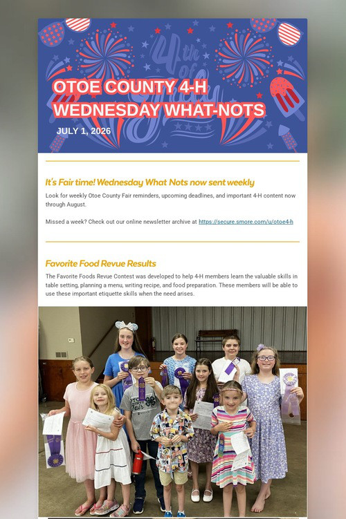 Wednesday What-Nots 7/1