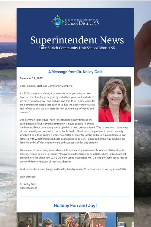 Superintendent News