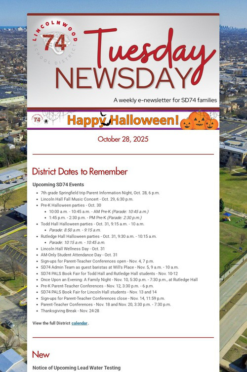 Tuesday Newsday