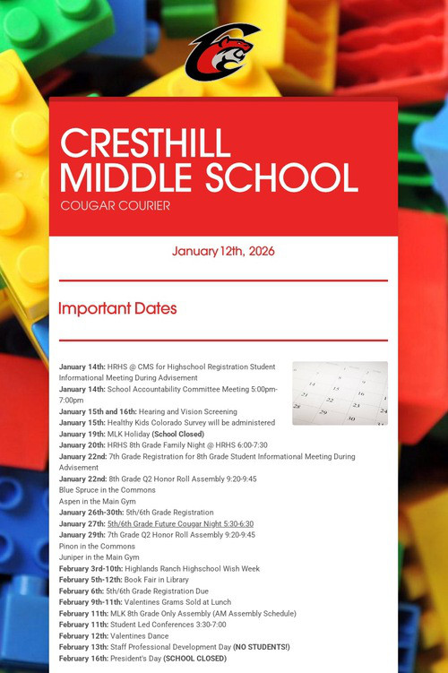 CRESTHILL MIDDLE SCHOOL