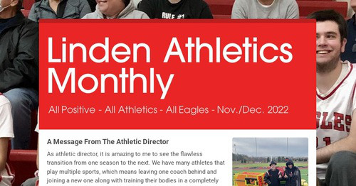 Linden Athletics Monthly