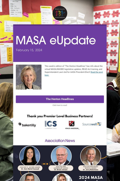 MASA eUpdate