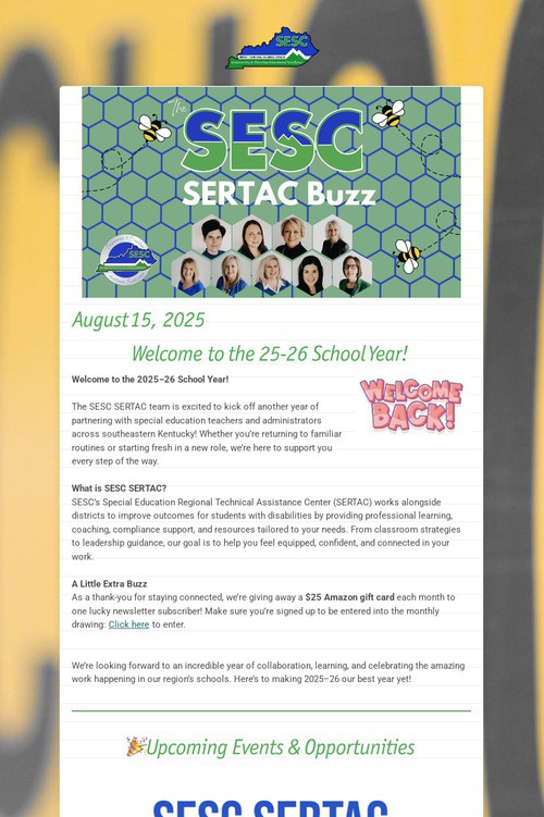 The SERTAC Buzz- Teacher Edition