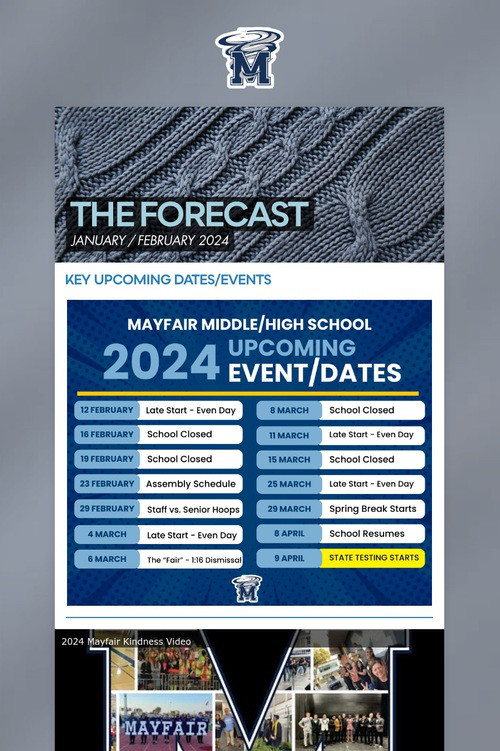 THE FORECAST
