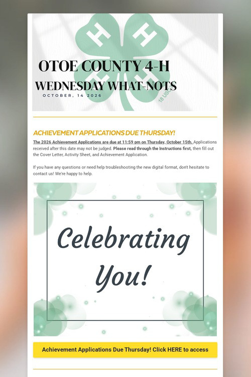Wednesday What-Nots 10/14