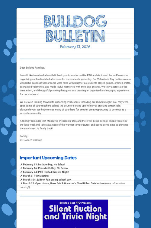 BULLDOG BULLETIN