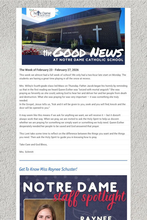 The Good News