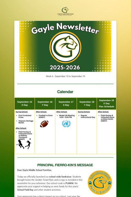 Gayle Newsletter