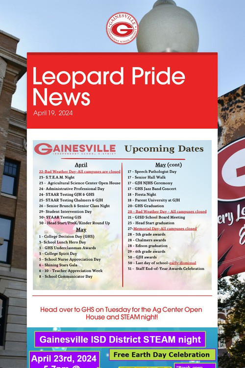 Leopard Pride News