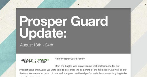 Prosper Guard Update: