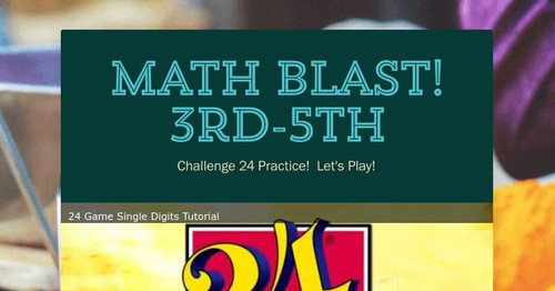 Smore Math Design newsletters to spread the word online | Smore
