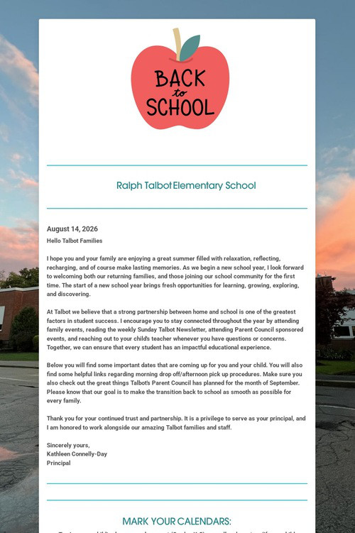 Ralph Talbot Elementary School