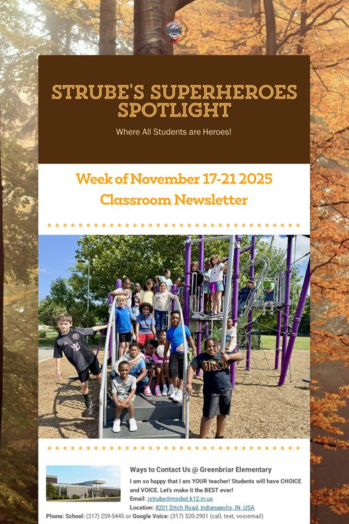 Strube's Superheroes Spotlight