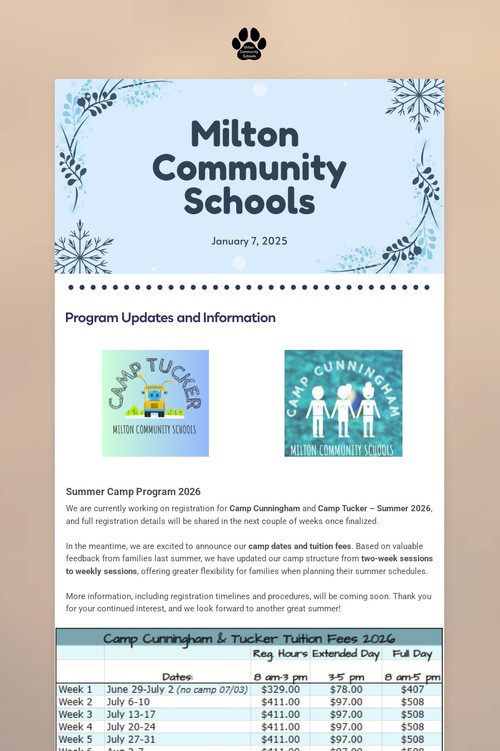 Milton Community Schools