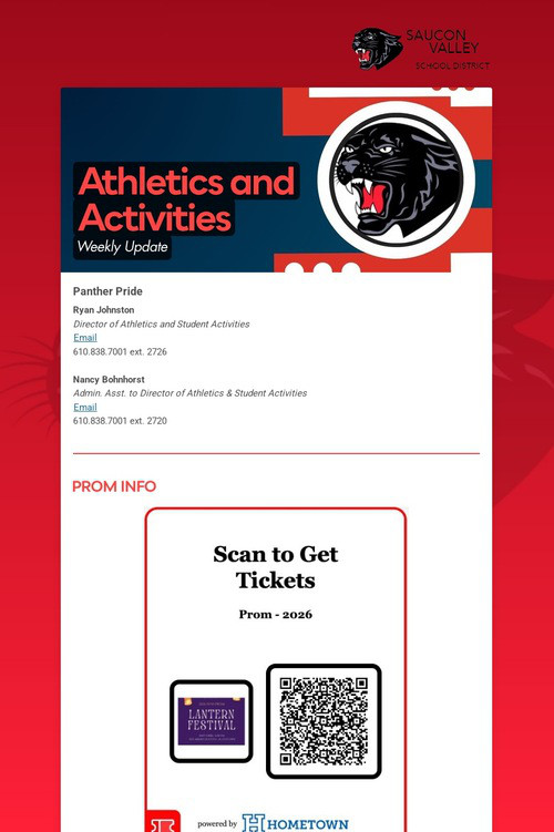 Athletics and Activities