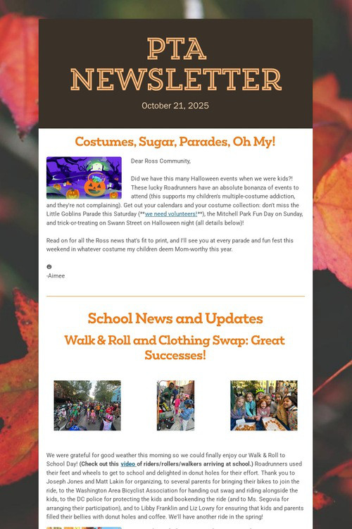 PTA Newsletter