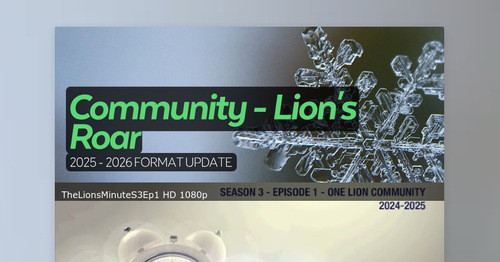 Community - Lion's Roar