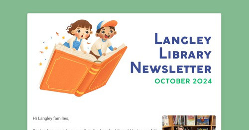 Langley Library Newsletter