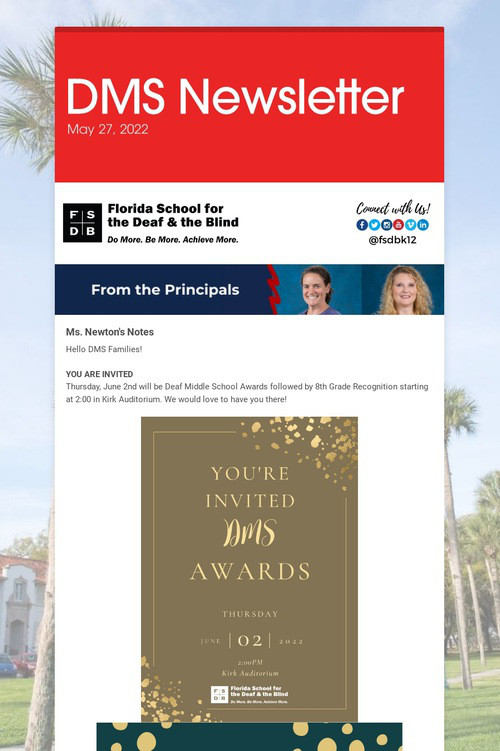 DMS Newsletter