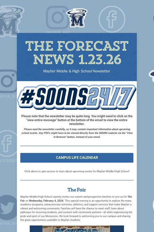 THE FORECAST News 1.23.26