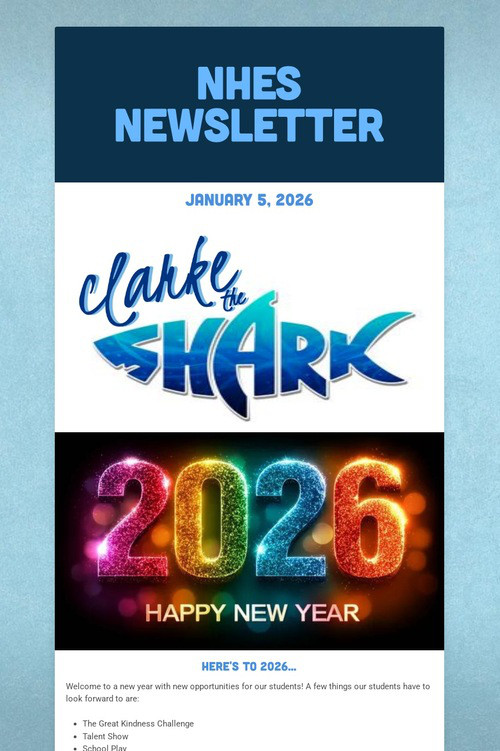 NHES Newsletter
