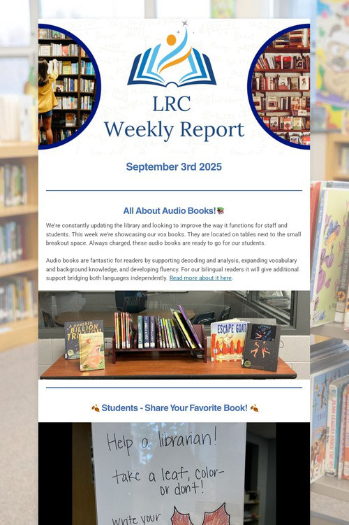LRC Weekly Update