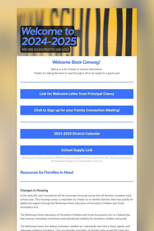Welcome to 2024-2025