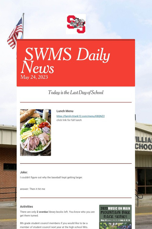 SWMS Daily News