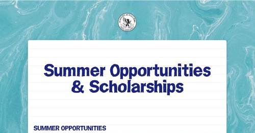 Summer 2025 Opportunities