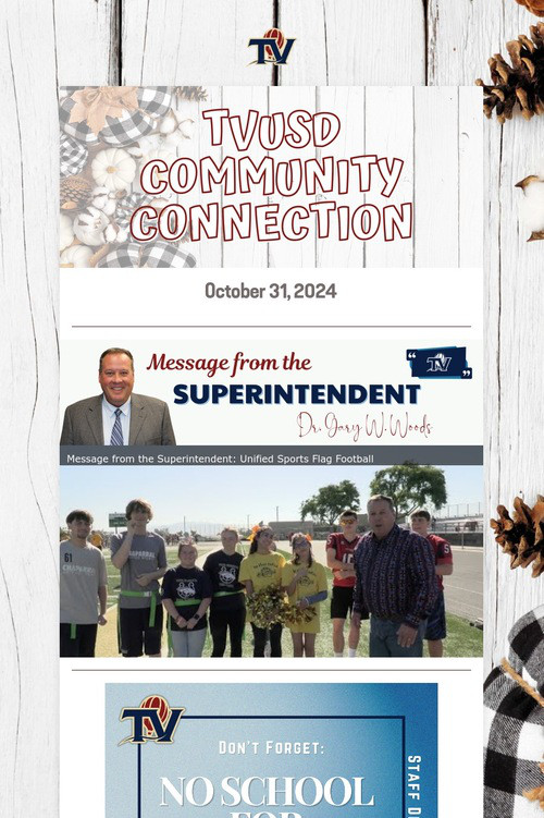 TVUSD COMMUNITY CONNECTION