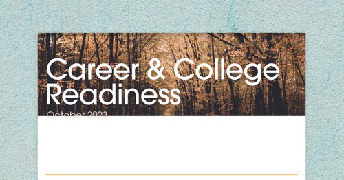 Career & College Readiness