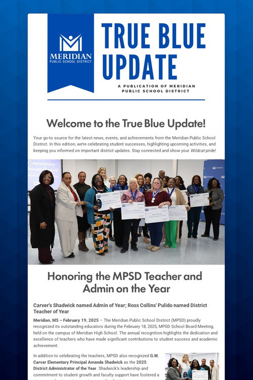 True Blue Update